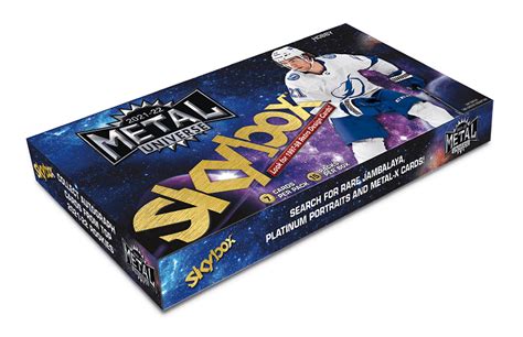 2021 skybox metal universe hobby box|metal universe hockey 2021.